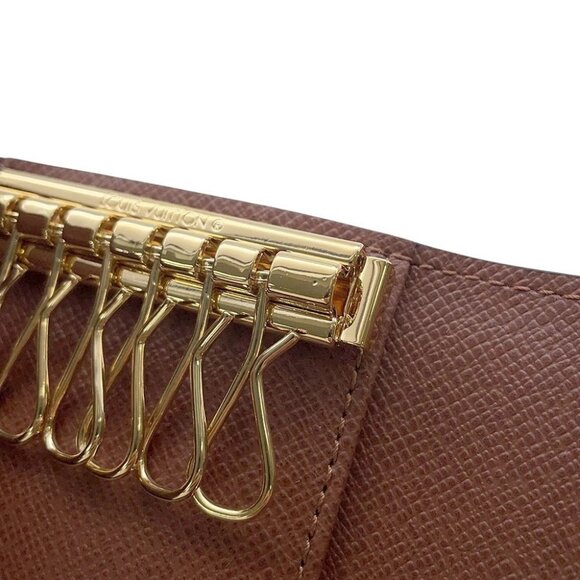LOUIS VUITTON Key Case Multicles 6 Monogram Brown - Picture 10 of 16